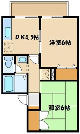 セジュール嶋田の物件間取画像